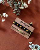 ست دستبند دستبافت طرح خورشید و ماه