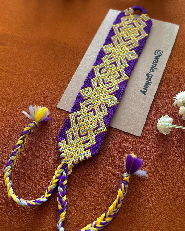 دستبند بافت ترمه