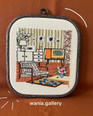 تابلو گلدوزی طرح اتاق من