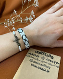 ست دستبند دستباف طرح بی نهایت