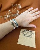 ست دستبند دستباف طرح بی نهایت