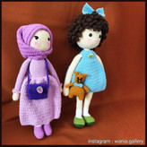 عروسک های دخترانه دستباف پریا و آیدا