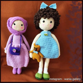 عروسک های دخترانه دستباف پریا و آیدا