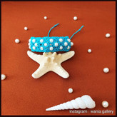 دستبند میکرومکرومه مروارید دار دستباف