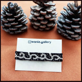 دستبند دستباف طرح ریشه های دوستی