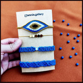 دستبندهای میکرومکرومه ظریف دستبافت