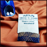 دستبند مکرومه بافی دو رنگ