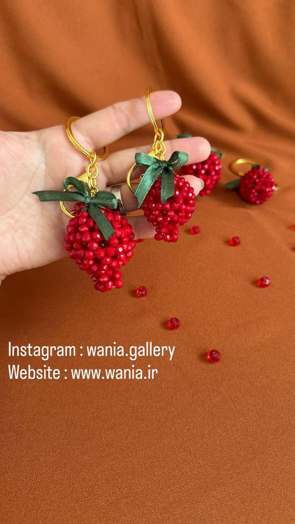 خرید آنلاین آویزکیف انار کریستالی