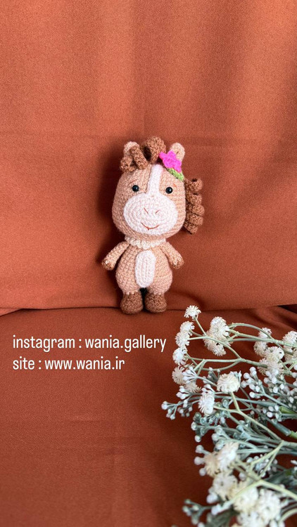 خرید آنلاین عروسک اسب برای سفره هفتسین