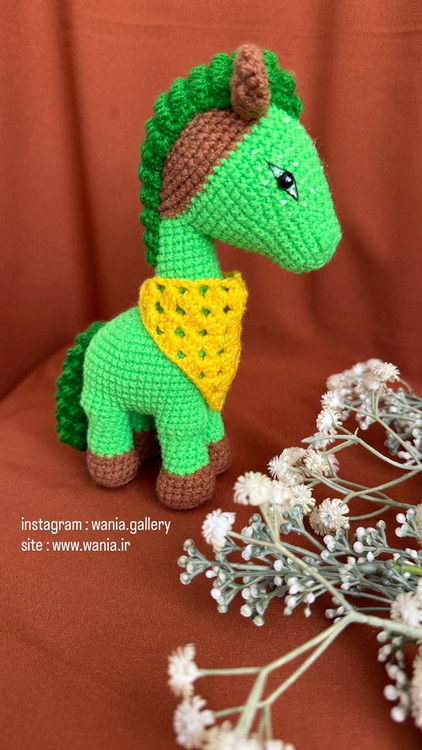 خرید اینترنتی عروسک اسب دستساز