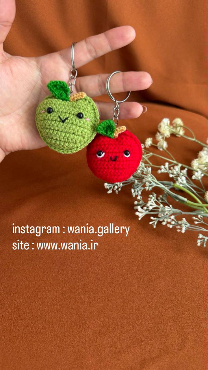 آویز کیف بافتنی فانتزی