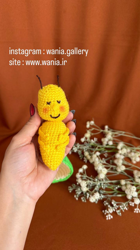 عروسک بافتنی بامزه