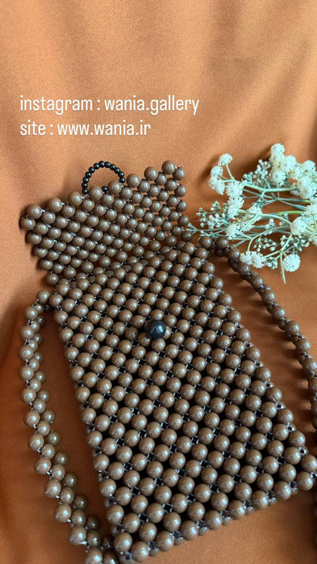 خرید عمده کیف مرواریدبافی