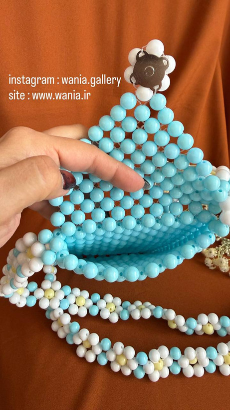 کیف مرواریدی دخترانه