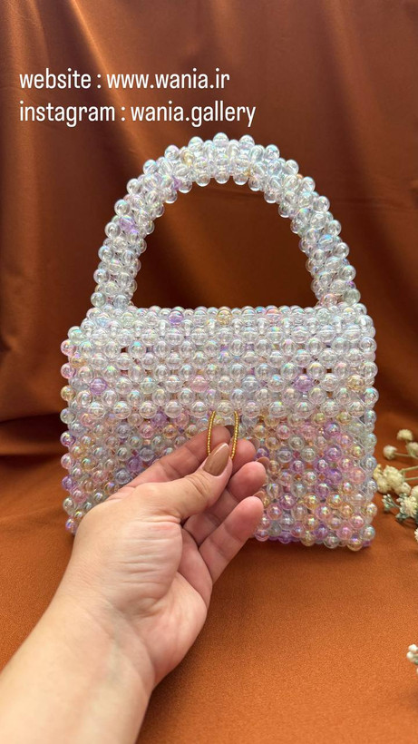 کیف مرواریدی دخترانه